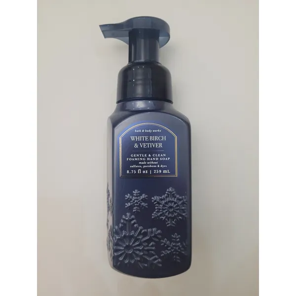 Пінисте парфумоване мило White Birch & Vetiver