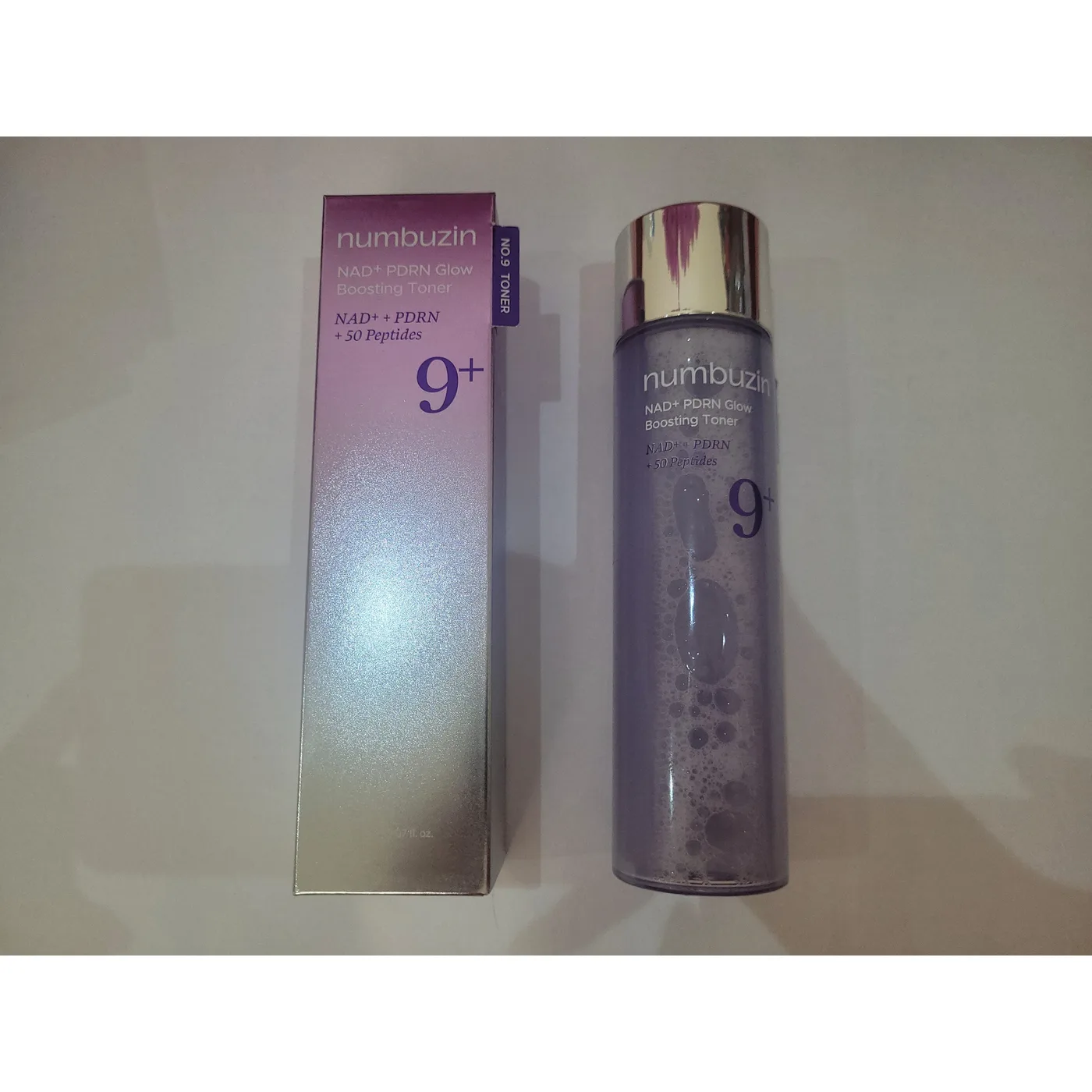 Тонер з nad і pdrn No.9 NAD PDRN Glow Boosting Toner